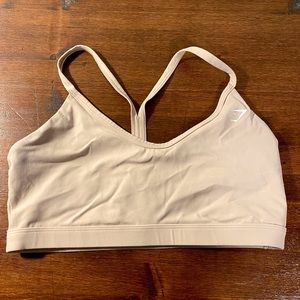 Gym V neck training bra